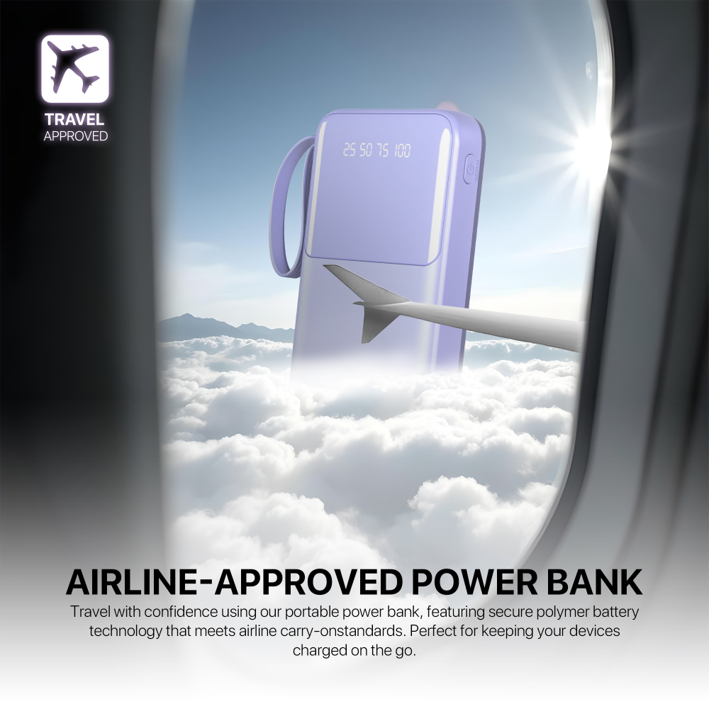Power bank Prenosiva baterija Fantech S3 10000mAh, 10W  plavi