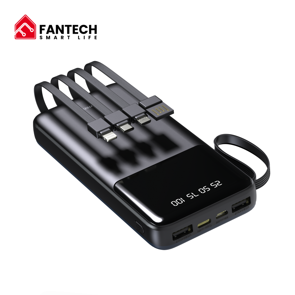 Power bank Prenosiva baterija Fantech S3 10000mAh, 10W crni