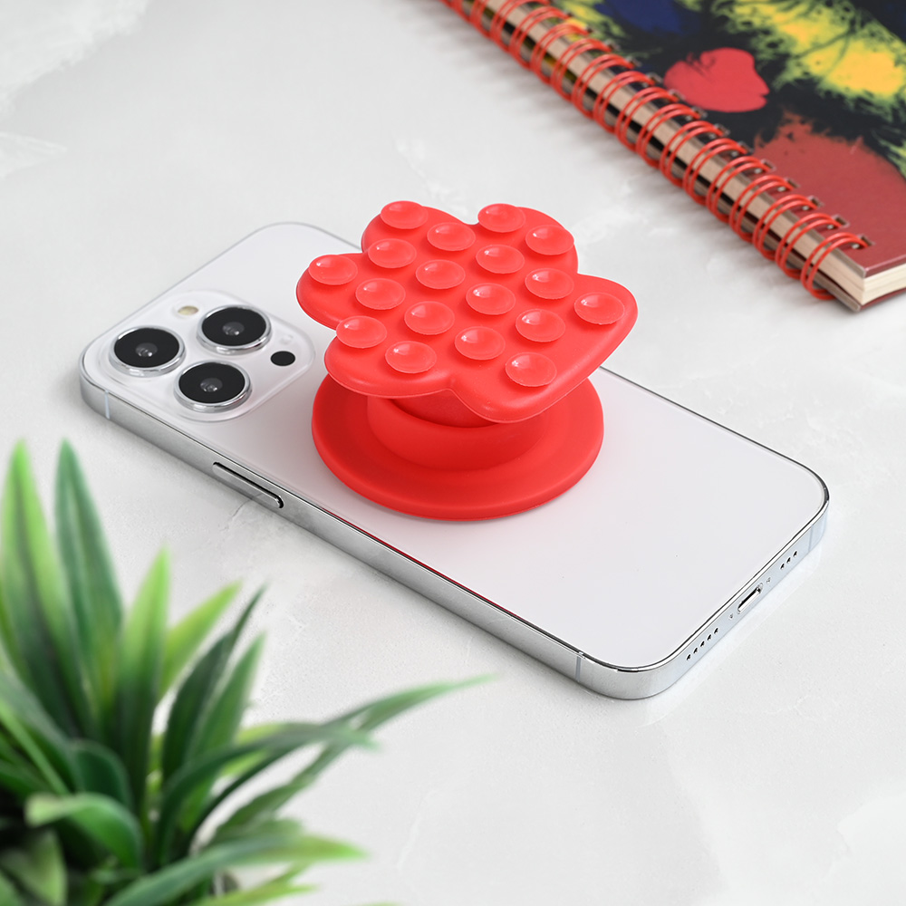 Stiker za mobilni telefon Magnetic Paw crveni