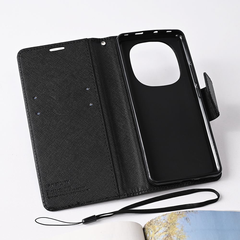 Torbica Mercury za Xiaomi Redmi Note 14 Pro 5G (EU) crna