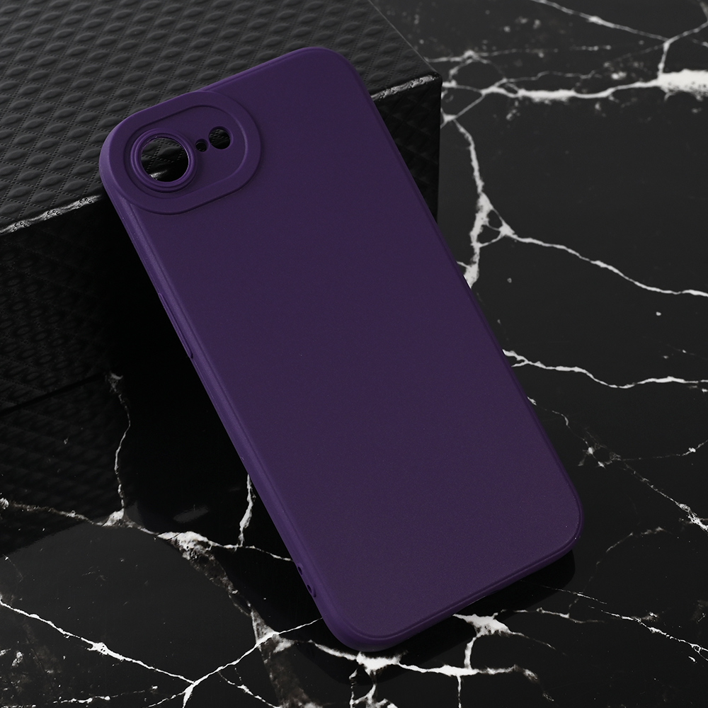 Torbica Teracell Giulietta za iPhone 16e/17e 6.1 mat tamno ljubicasta