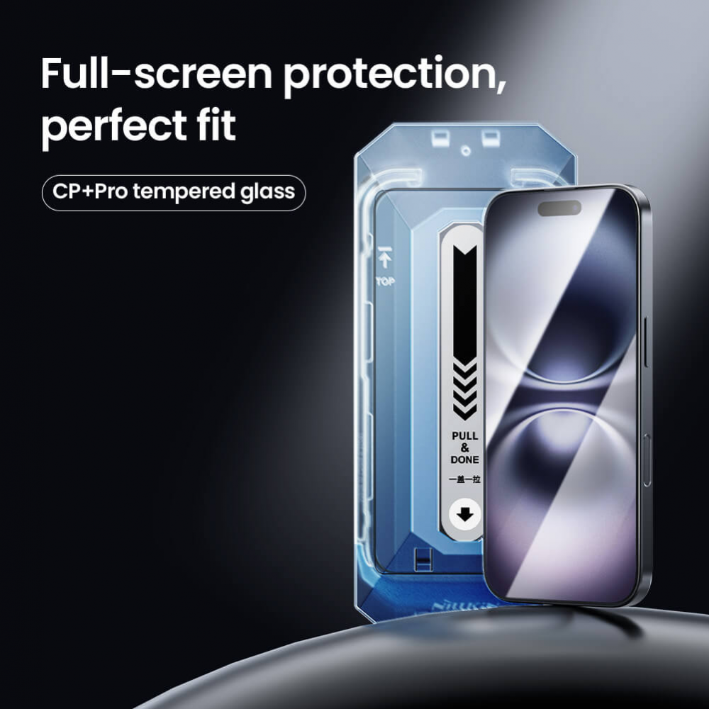 Zastitno staklo Tempered glass Nillkin CP+ Pro za iPhone 16 Plus 6.7 crni