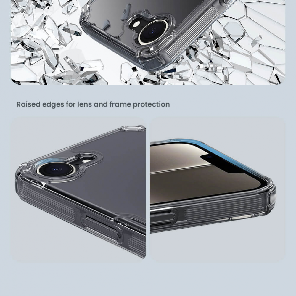 Torbica Nillkin Nature Pro Magnetic za iPhone 16e/17e 6.1 transparent