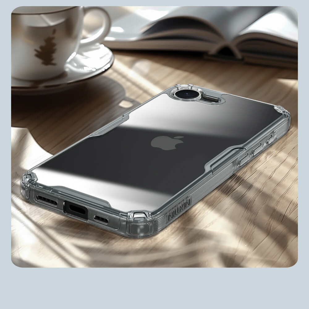 Torbica Nillkin Nature Pro za iPhone 16e/17e 6.1 transparent