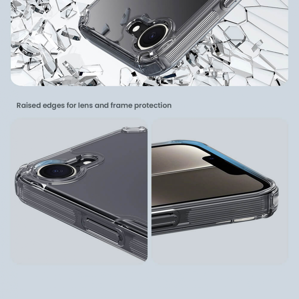 Torbica Nillkin Nature Pro za iPhone 16e/17e 6.1 transparent