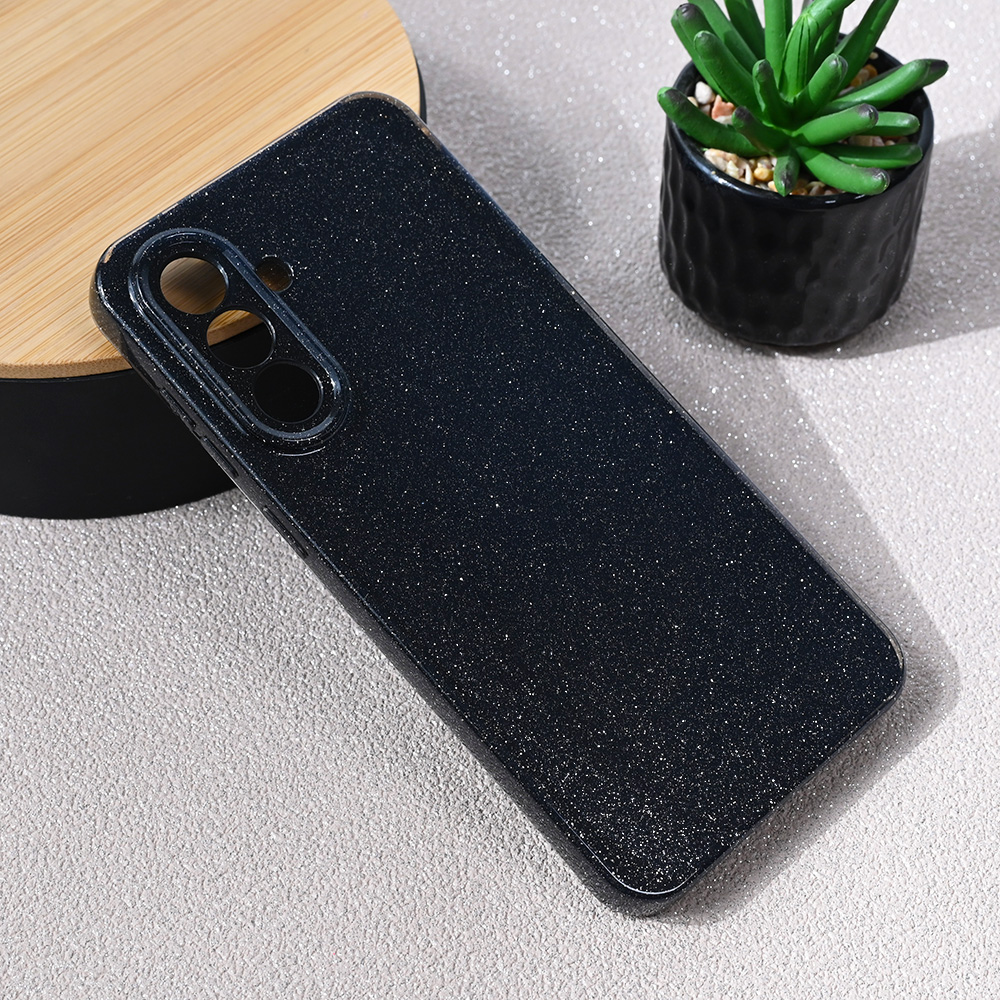 Torbica Sparkle Dust za Samsung A566B Galaxy A56 5G crna