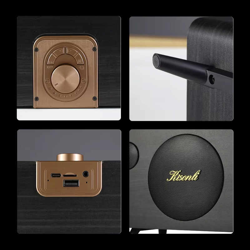 Bluetooth zvucnik Kisonli G103 crni