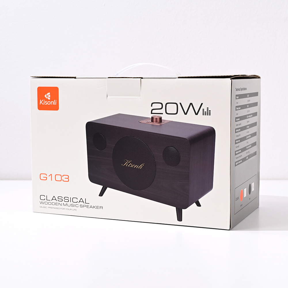 Bluetooth zvucnik Kisonli G103 crni