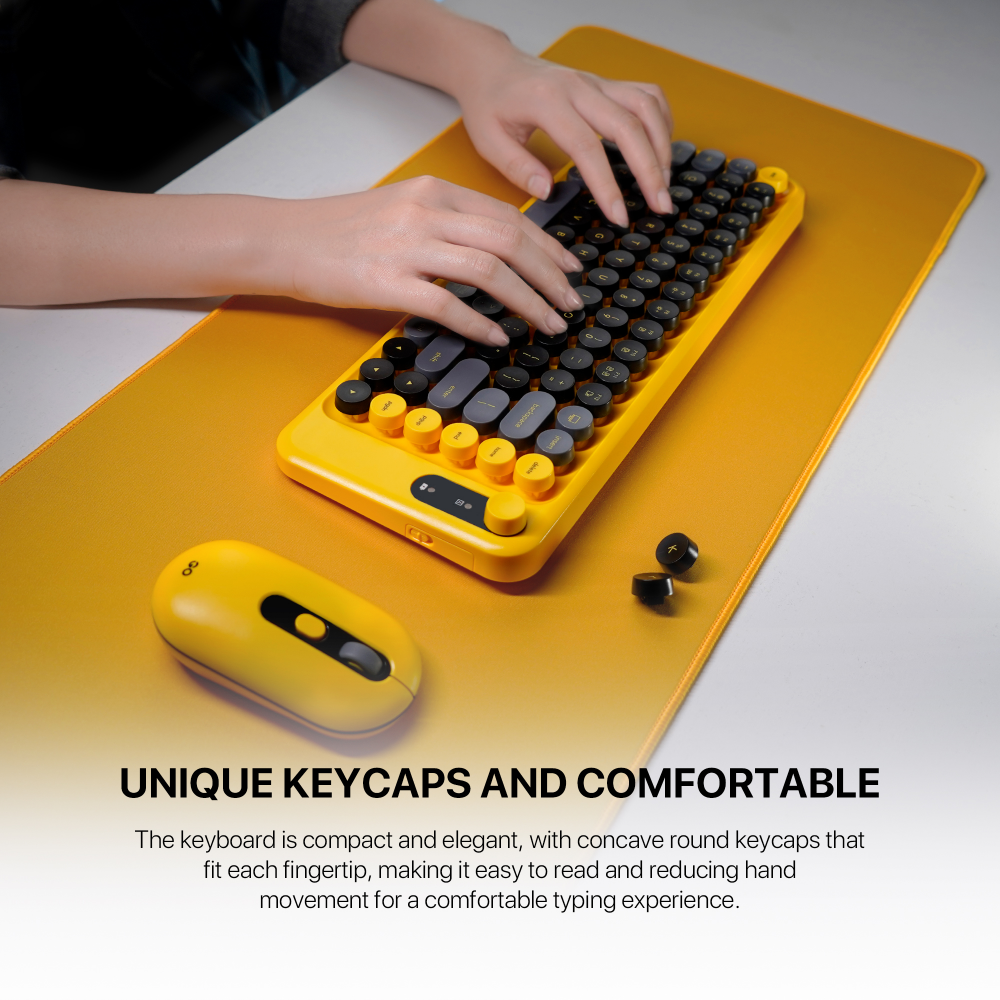 Combo mis tastatura wireless Fantech WK-898 GO mochi85 plava