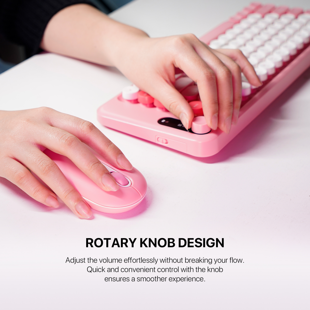 Combo mis tastatura wireless Fantech WK-898 GO mochi85 plava