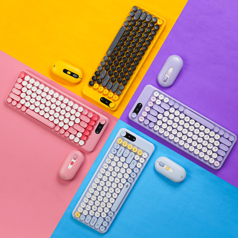 Combo mis tastatura wireless Fantech WK-898 GO mochi85 plava