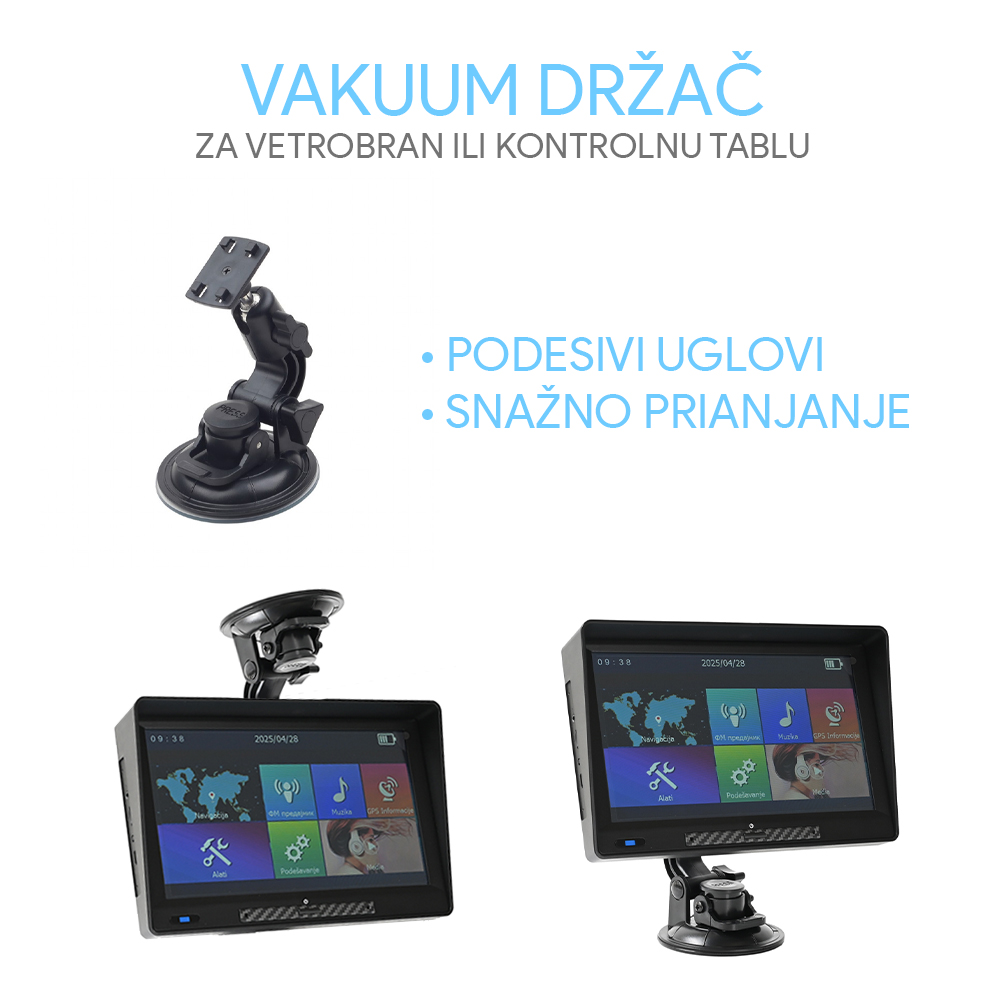 GPS Navigacija J904 JWD 9 inca 8GB crna