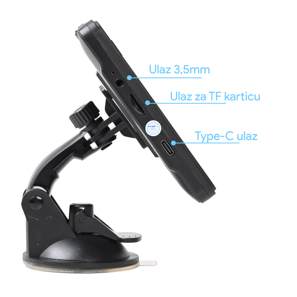 GPS Navigacija T30 JWD 7 inca 16GB crna