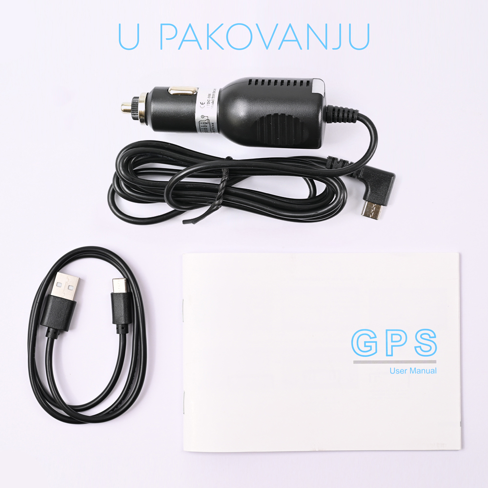 GPS Navigacija T30 JWD 7 inca 16GB crna