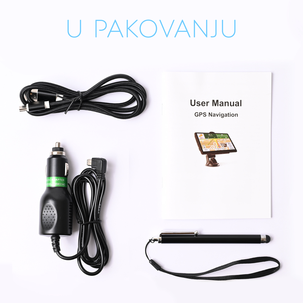 GPS Navigacija X20-2 JWD 7 inca 8GB crna