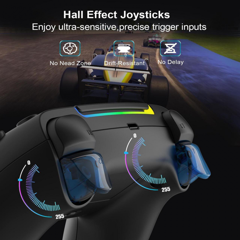Joypad Elite WIFI za PS5 crni RGB