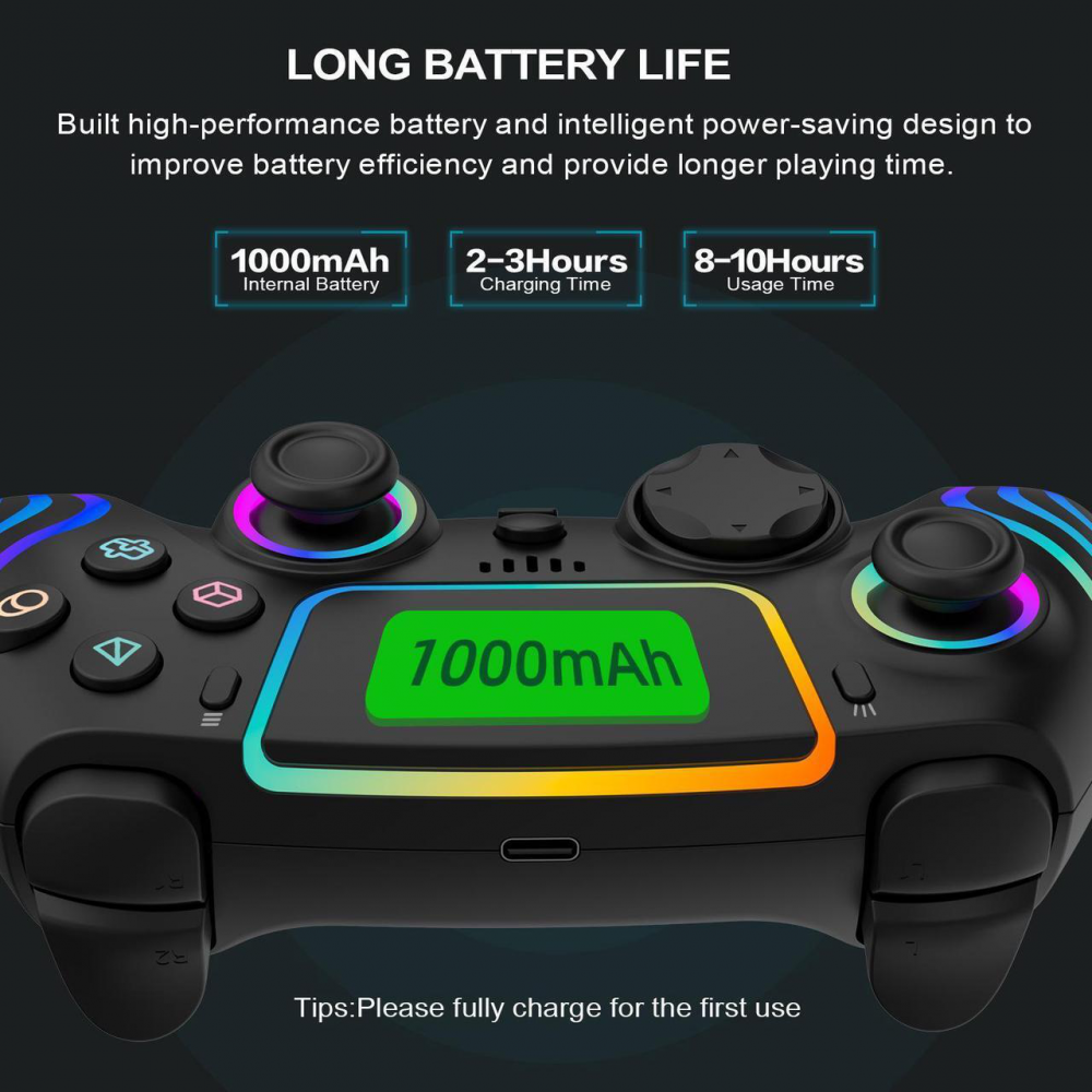 Joypad Elite WIFI za PS5 crni RGB