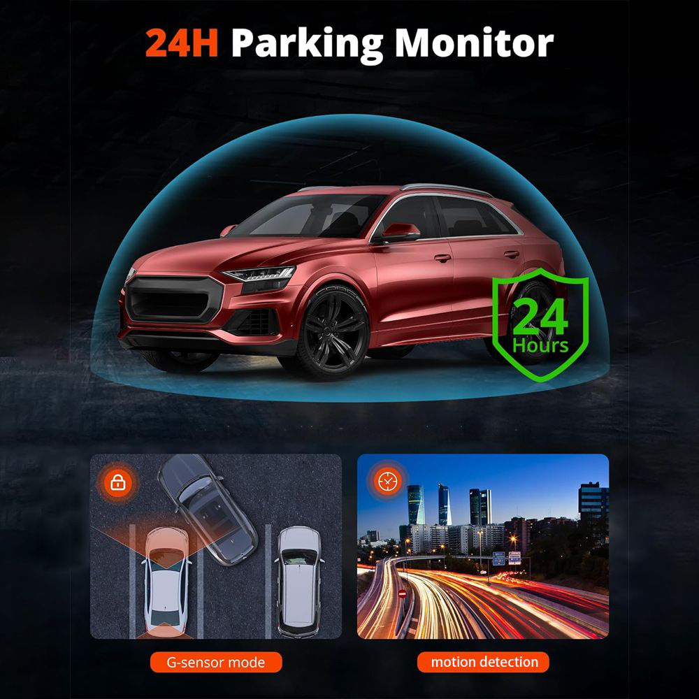 Kamera za Auto DashCam Pro JWD 4K crna