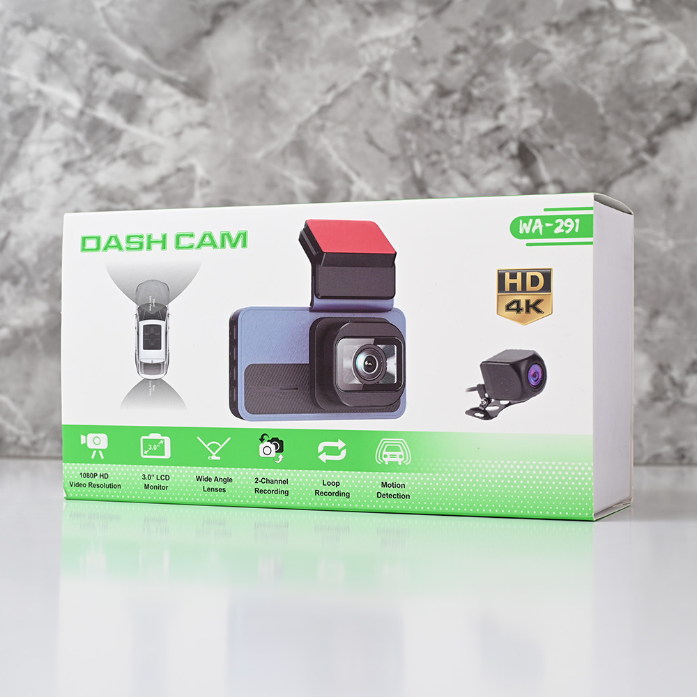Kamera za Auto DashCam Pro JWD 4K crna