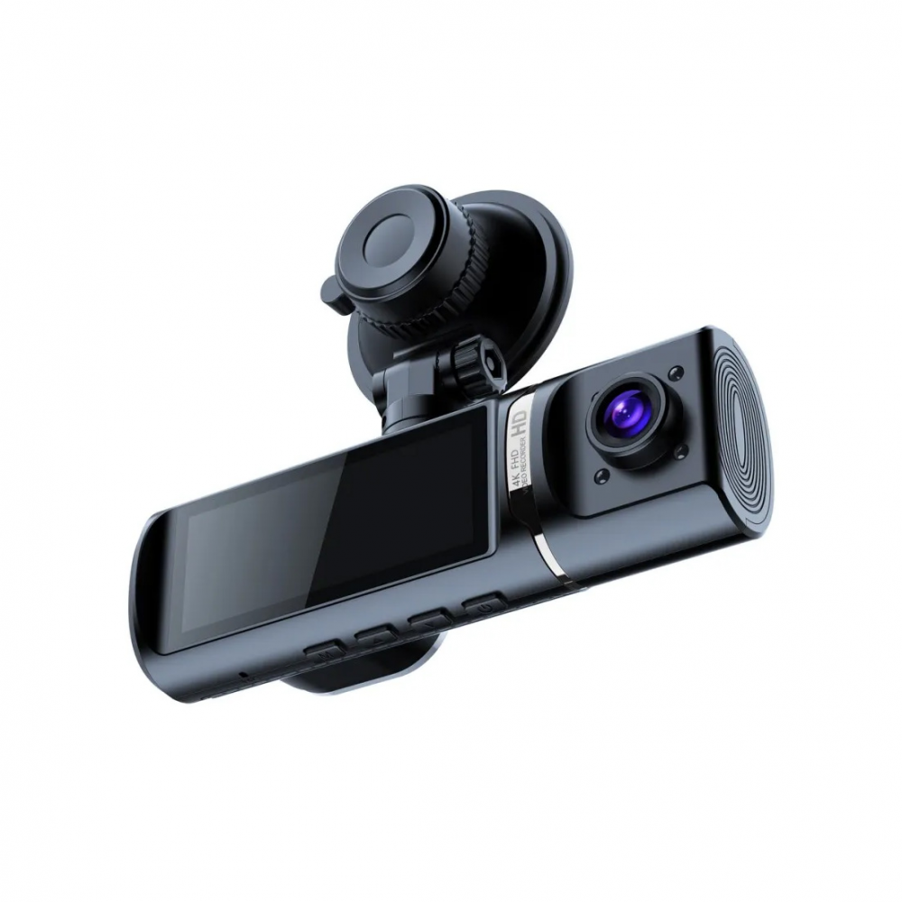 Kamera za Auto DashCam Pro WDR BlackBox JWD 4K crna