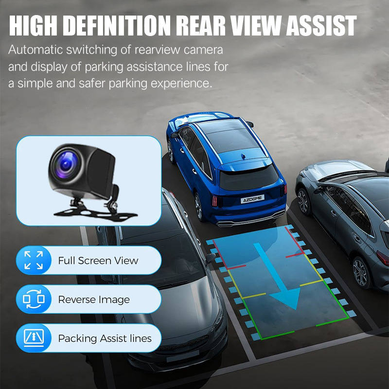 Kamera za Auto DashCam Pro WDR BlackBox JWD 4K crna