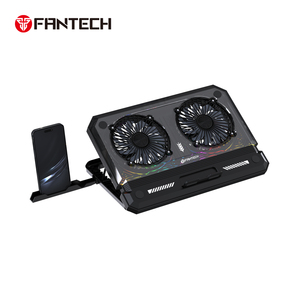 Laptop Cooler Fantech NC21 RGB crni