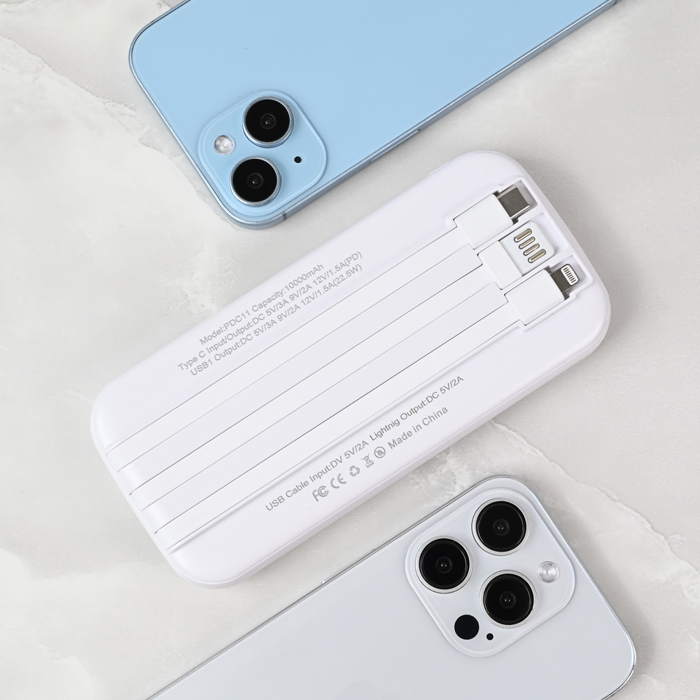 Power bank prenosiva baterija Oxpower PDC11 10000mAh bela