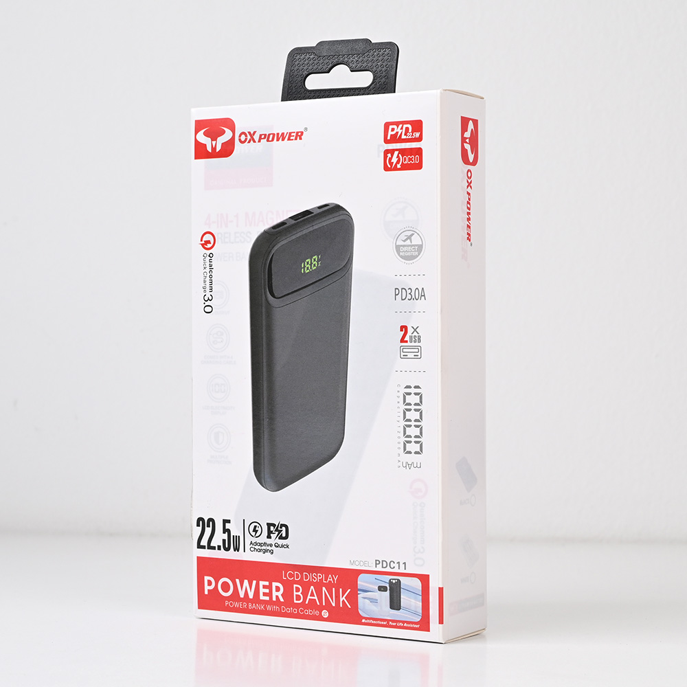 Power bank prenosiva baterija Oxpower PDC11 10000mAh bela