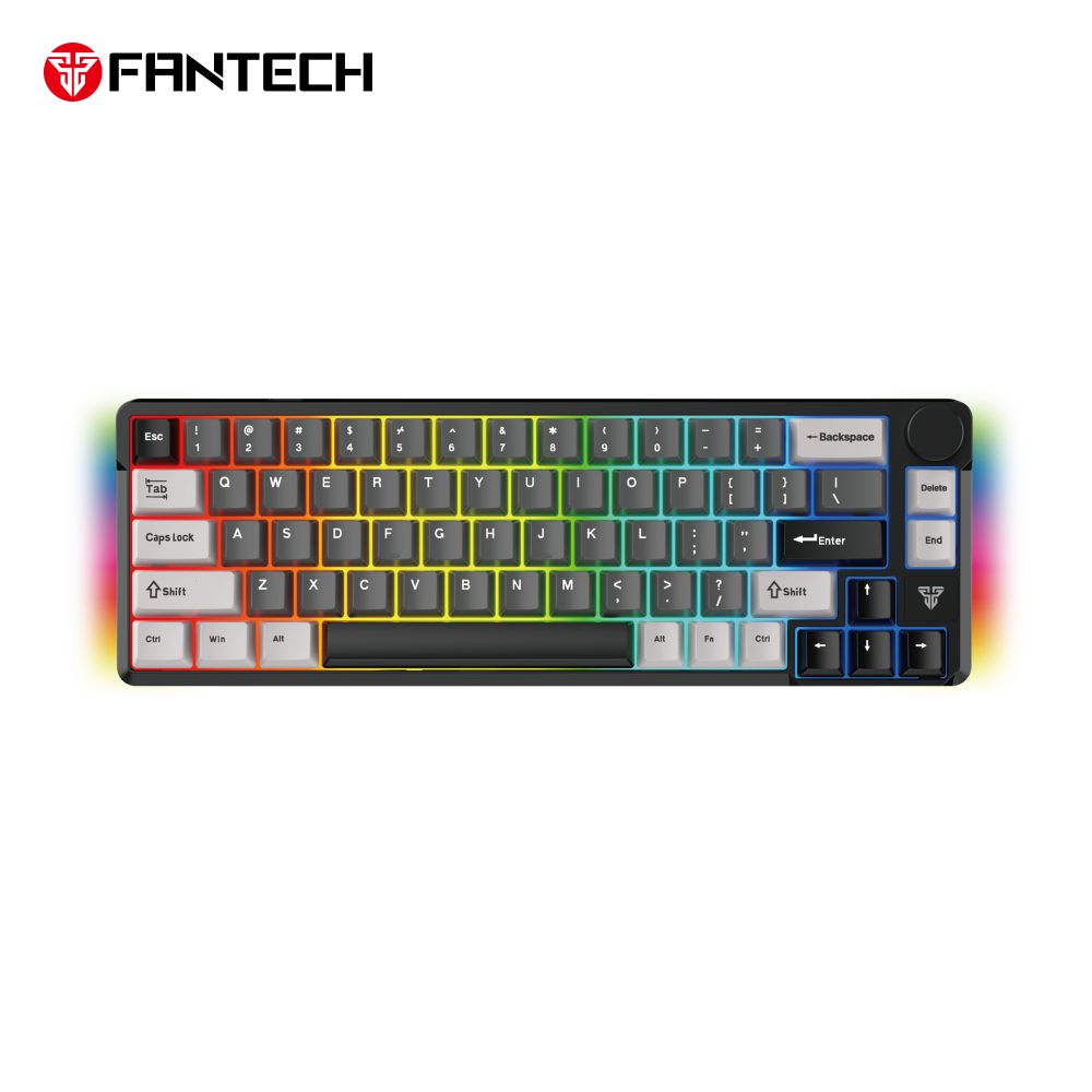 Tastatura Mehanicka Gaming Fantech MK919 Atom PRO66 crna (Blue switch)
