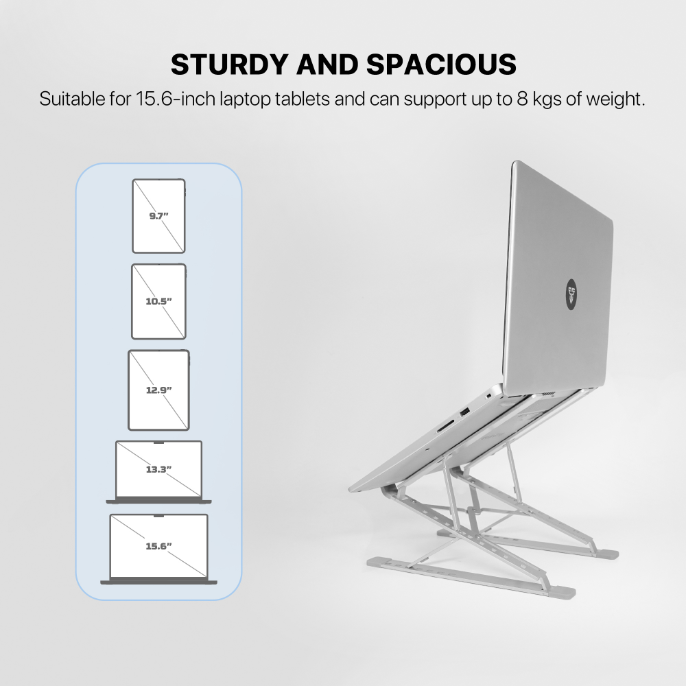 Laptop stalak Fantech NS12 srebrni
