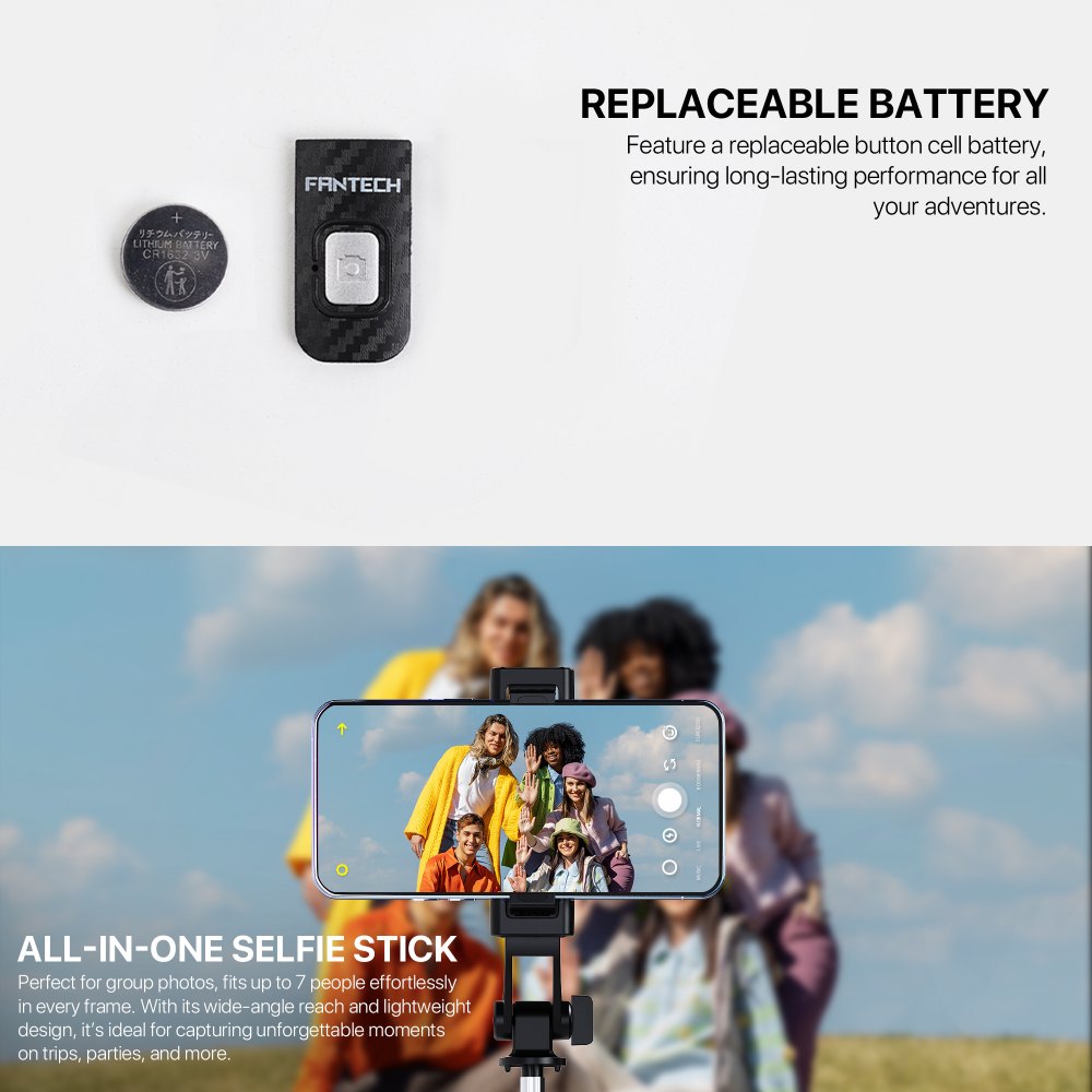 Selfie stick Fantech SS100 selfi stap crni