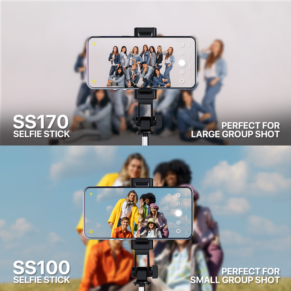 Selfie stick Fantech SS100 selfi stap crni