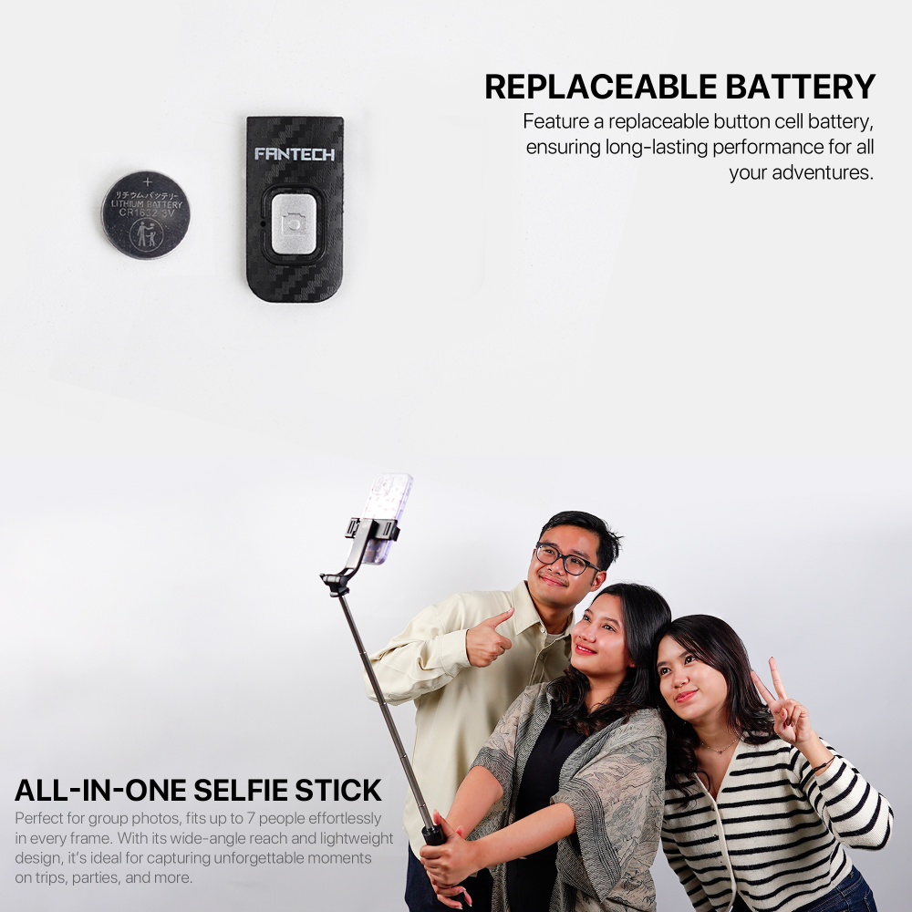 Selfie stick Fantech SS100 selfi stap crni