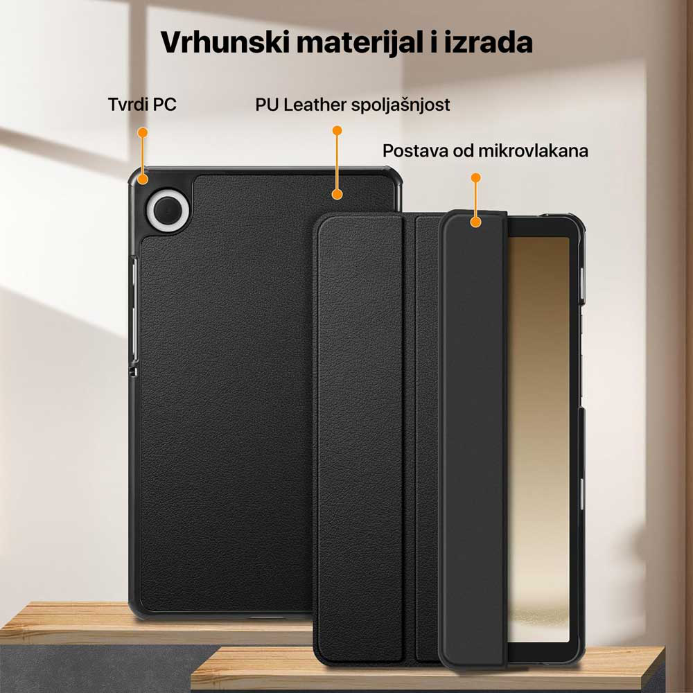 Torbica Ultra Slim za Samsung X110 Galaxy Tab A9 8.7 2023 crna