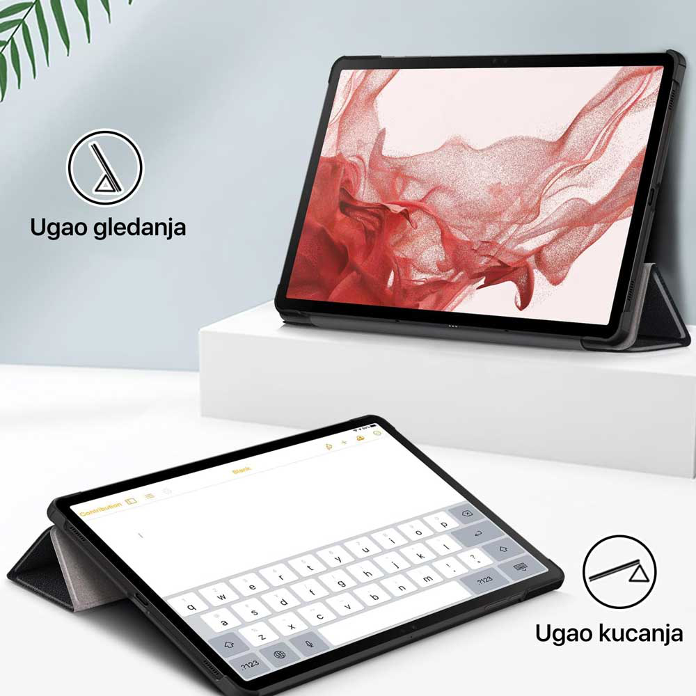 Torbica Ultra Slim za Samsung X510 Galaxy Tab S9 FE 10.9 2023 crna