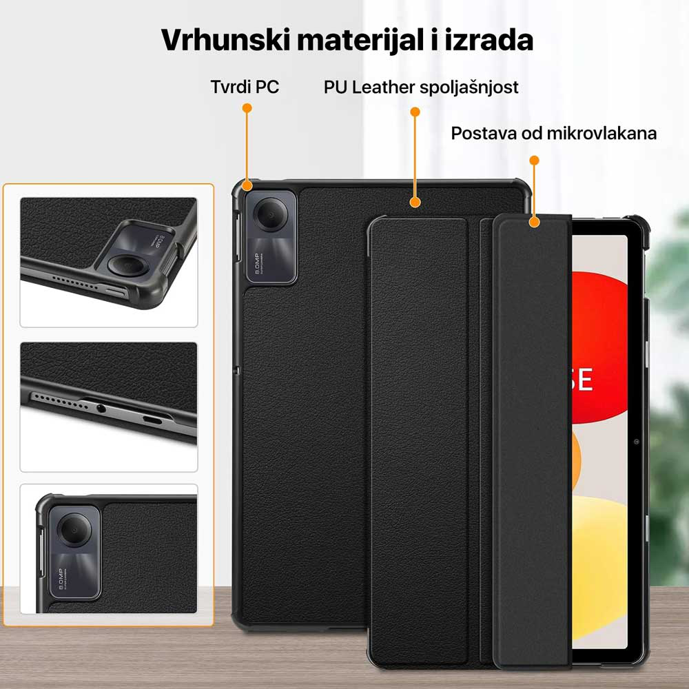 Torbica Ultra slim za Xiaomi Redmi Pad SE 11.0 crni