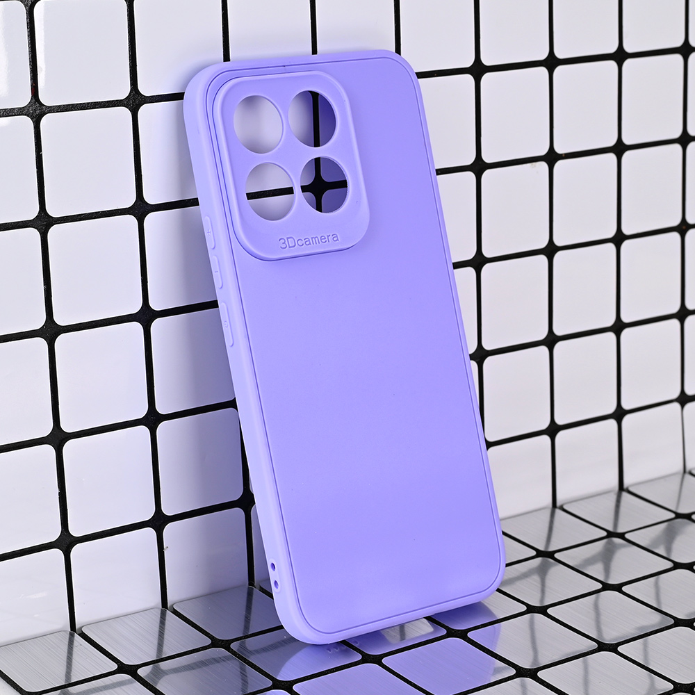 Torbica 3D Camera za Honor X8c ljubicasta