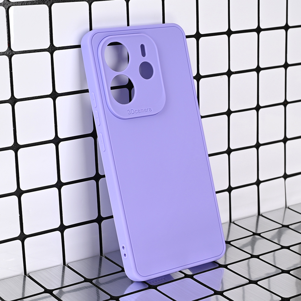Torbica 3D Camera za Xiaomi Redmi Note 14 4G (SRB) ljubicasta