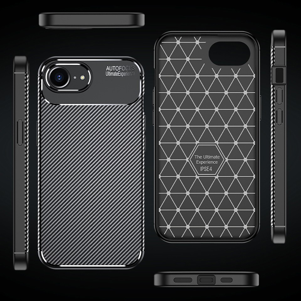 Torbica Defender Carbon za iPhone 16e/17e 6.1 crna