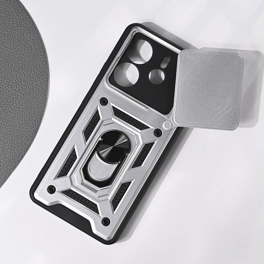 Torbica Hard Shield za Xiaomi Redmi Note 14 4G (SRB) srebrna