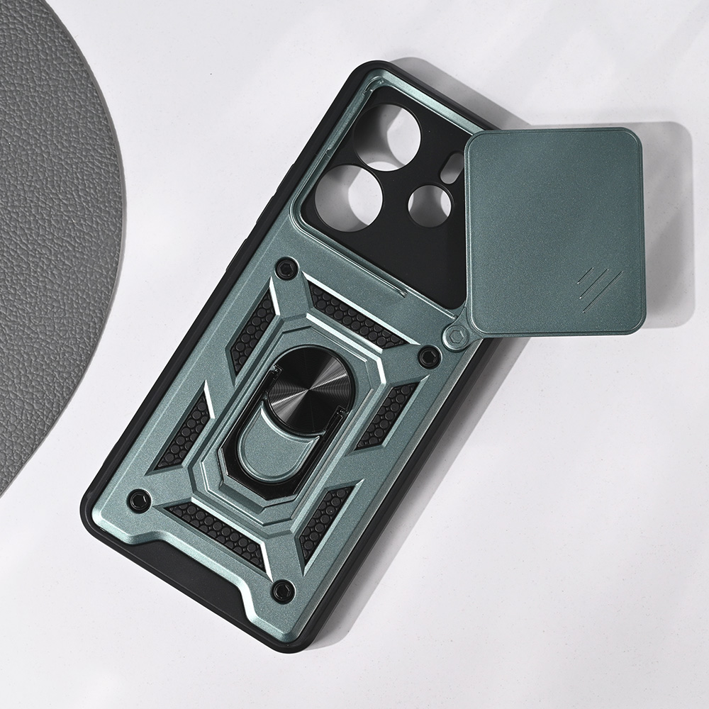 Torbica Hard Shield za Xiaomi Redmi Note 14 4G (SRB) tamno zelena