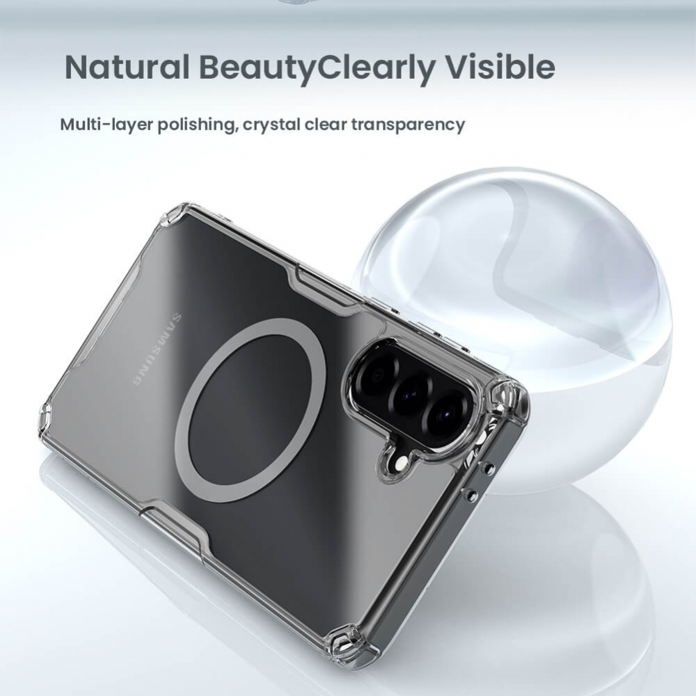 Torbica Nillkin Nature Pro Magnetic za Samsung A566B Galaxy A56 5G transparent