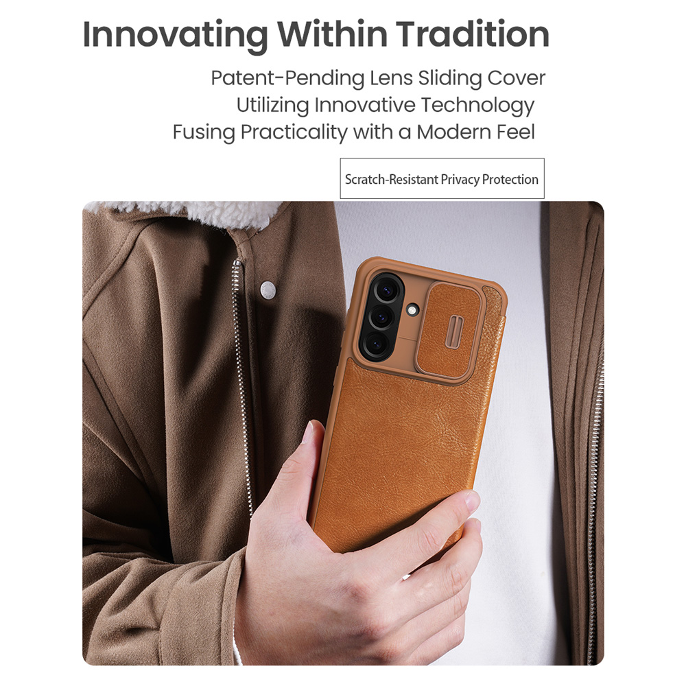 Torbica Nillkin Qin Pro za Samsung A566B Galaxy A56 5G crna