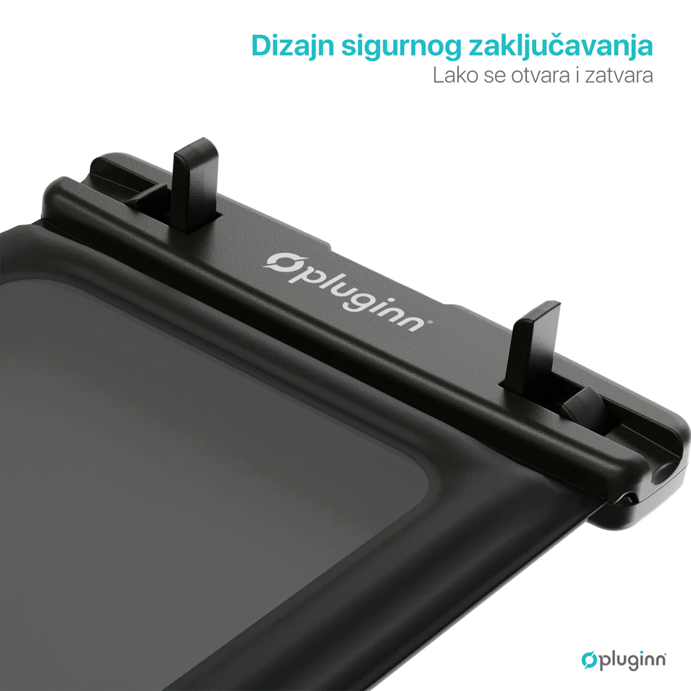 Vodootporna torbica Pluginn 7.2" crna