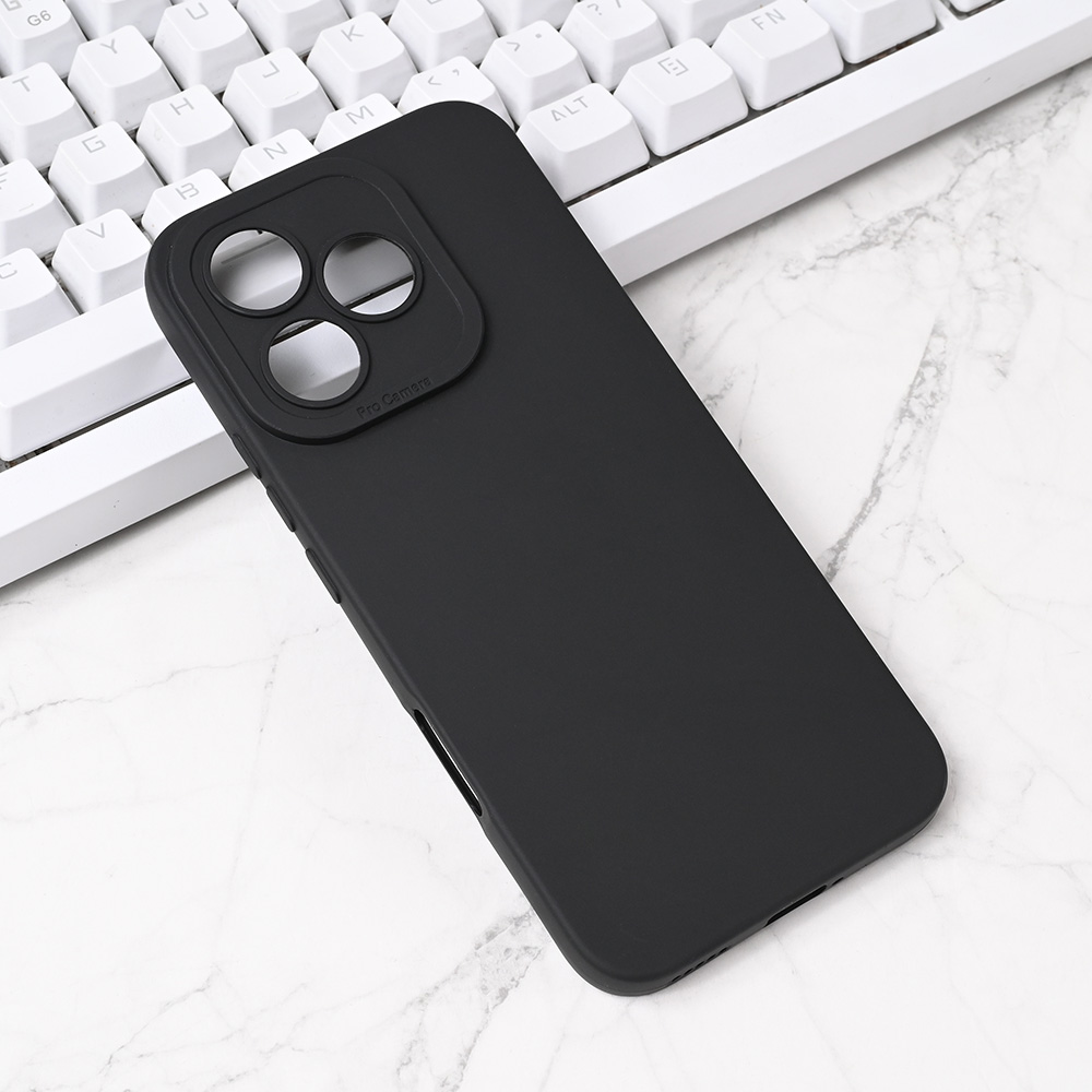 Torbica Silikon Pro Camera za Honor 400 Lite crna