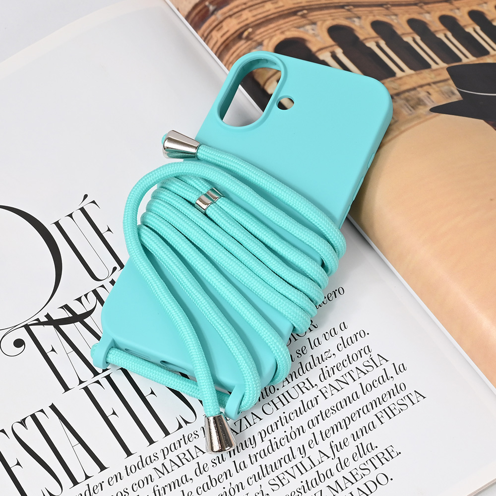 Torbica Crossbody za iPhone 16 6.1 mint