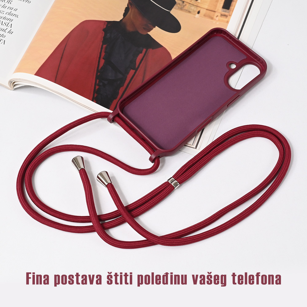 Torbica Crossbody za Samsung A366B Galaxy A36 crna