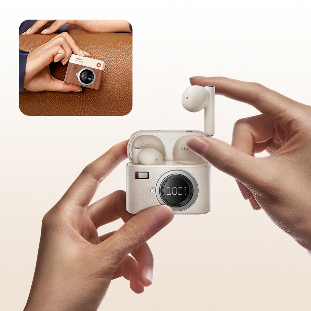 Bluetooth slusalice REMAX CozyBuds W33 bele