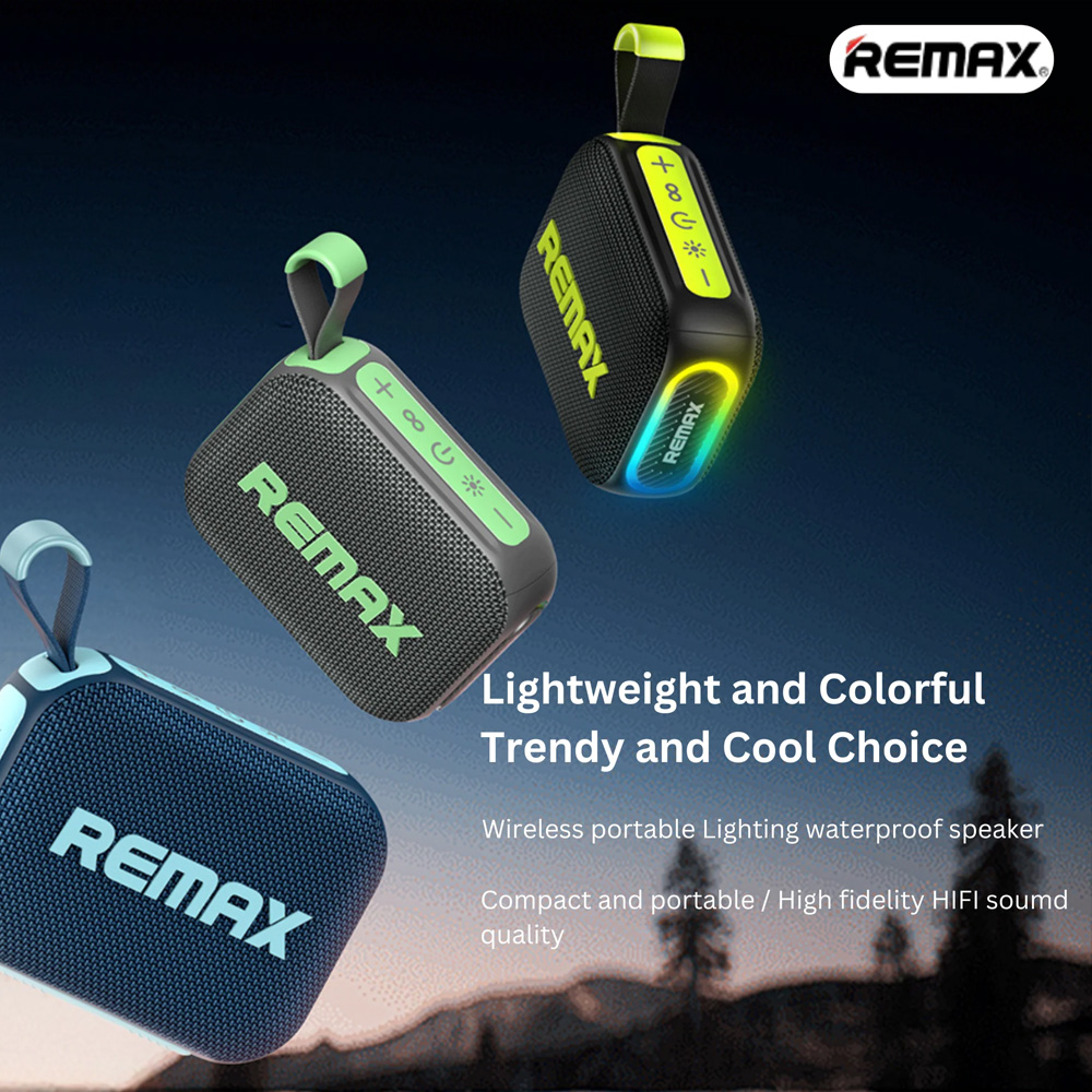 Bluetooth zvucnik REMAX RB-M7 10W vodootporan plavi