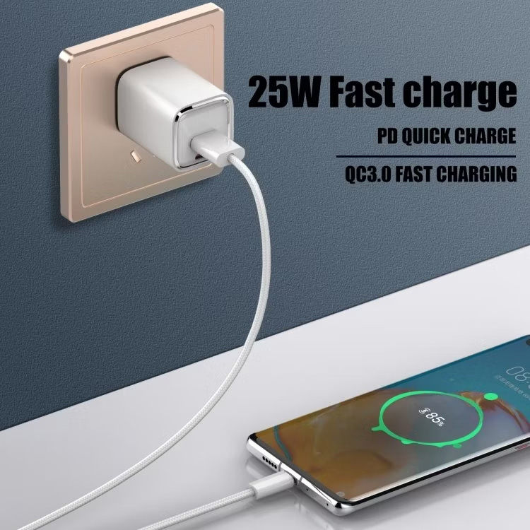 Data kabl LDNIO LS901 25W Fast micro USB beli 1m